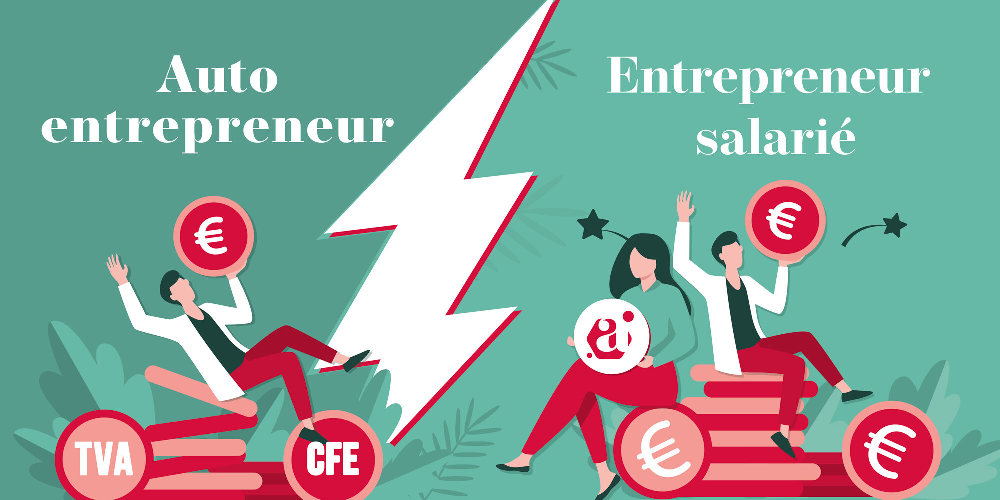 Autoentrepreneur vs entrepreneur salarié ? Ametis