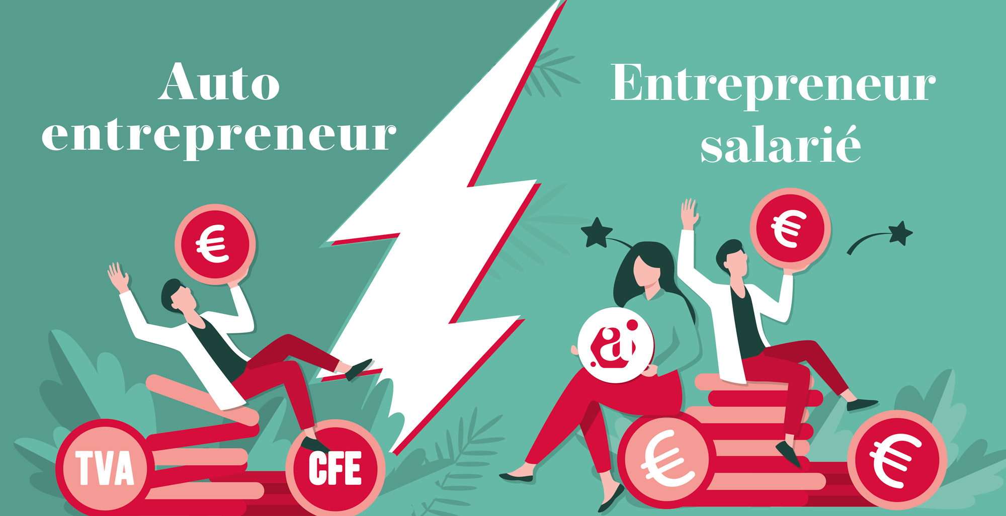 Autoentrepreneur vs entrepreneur salarié ? Ametis